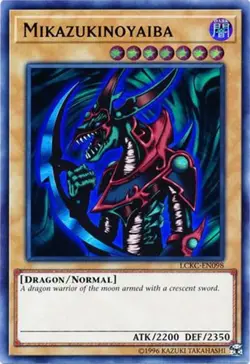 Yu-Gi-Oh Card - LCKC-EN098 - MIKAZUKINOYAIBA (ultra rare holo) - NM - Image 1