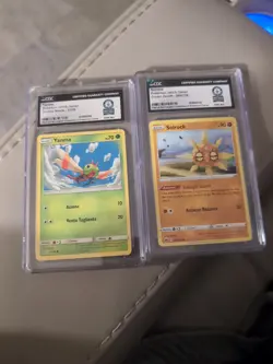 Guinness World Records 1of1 Pokemon Cards Italian 069/159, 2/236 - Image 1