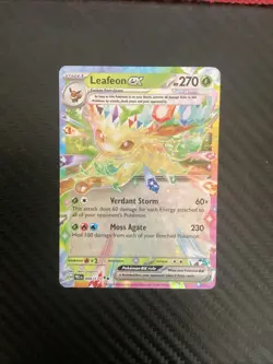 Leafeon ex 006/131 Double Rare Prismatic Evolutions - Pokemon TCG - Near Mint NM - Image 1