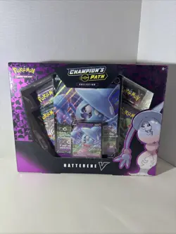 Pokemon TCG Champions Path Collection - Hatterene V Box - NEW / Factory Sealed - Image 1