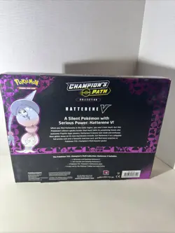 Pokemon TCG Champions Path Collection - Hatterene V Box - NEW / Factory Sealed - Image 3