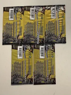 Pokemon Sun & Moon Forbidden Light Booster Packs 5x Sealed 3 Cards Each - Image 2