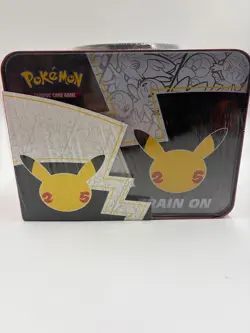Pokemon TCG : 25th Anniversary Collectors Lunch Box Tin Sealed - Image 2