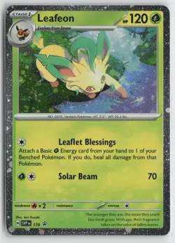 Leafeon (Cosmos Holo) 170 Holo Promo Scarlet & Violet Promo Pokemon NM - Image 1