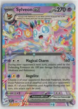 Sylveon ex 086/191 Double Rare Surging Sparks Pokemon NM - Image 1