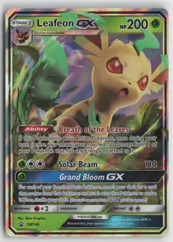 Leafeon GX - SM146 Holo Promo Sun & Moon Promo Pokemon NM - Image 1