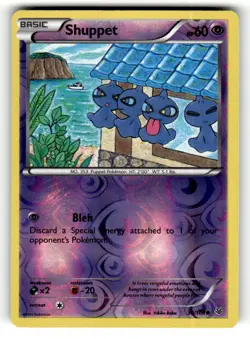 Shuppet 30/108 Common Roaring Skies Reverse Holo Pokemon Lightly Played - Image 1