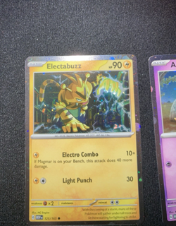 HD COSMOS HOLO Starters + Abra & Electabuzz Set - Pokemon 151 Promo Set - Image 2