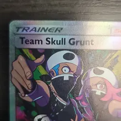 Pokemon TCG Team Skull Grunt 149/149 SM Base FA UR EN 2017 - Image 2