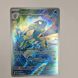 Frogadier 089/086 CR1 Illustration Rare Holo Full Art Stage 1 Pokemon TCG EN - Image 1