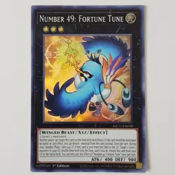 Number 49: Fortune Tune - KICO-EN048 - NM - Super Rare - 1st ed - Yugioh - Image 1