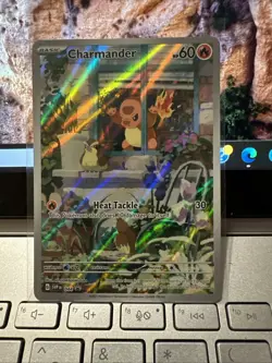 Pokemon TCG Obsidian Flames Charmander #044 SVP Black Star Promo Card, NM - Image 1