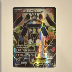 Pokemon TCG Fates Collide Zygarde EX Holo 2 Cards (MINT FULL ART) & Damaged FREE - Image 2