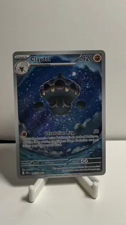Claydol 092/086 IR Holo NM Pokemon Card ME04 Chaos Rising - Image 1