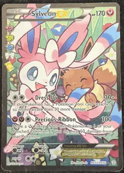 Sylveon EX RC32/RC32 Generations Radiant Collection Pokemon TCG Card NM - Image 1