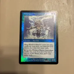 *FOIL* WHIRLPOOL WARRIOR - Apocalypse MTG - NM - Image 1