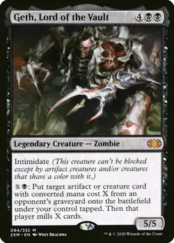 FOIL NM Geth, Lord of the Vault [Double Masters] - MTG - Image 1