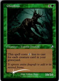 Magic | INR | Ghoultree (Retro Frame) | 411 | Foil | NM - Image 1