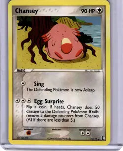 2004 Pokemon FireRed & LeafGreen Chansey #19/112 - Image 1