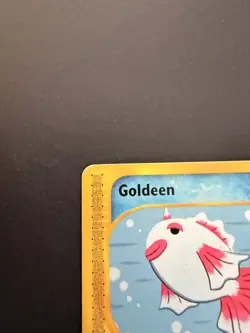 Goldeen 78/147 Aquapolis Pokemon TCG Near Mint Vintage 2002 e-Reader WOTC NM - Image 3
