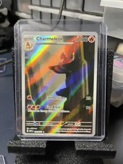 2023 Pokemon SV 151 Charmeleon Illustration Rare #169/165 - Image 2