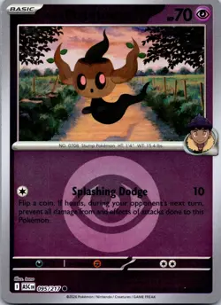 Hop's Phantump (Energy) 095/217 Holo Ascended Heroes Pokemon Reverse Holo NM - Image 1