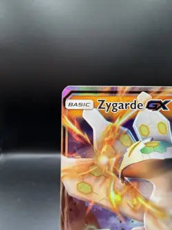 2018 Pokemon Sun & Moon #SM122 Zygarde GX Black Star Promo Holo LP - Image 2