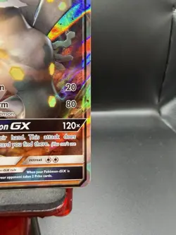 2018 Pokemon Sun & Moon #SM122 Zygarde GX Black Star Promo Holo LP - Image 4