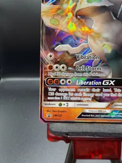 2018 Pokemon Sun & Moon #SM122 Zygarde GX Black Star Promo Holo LP - Image 5