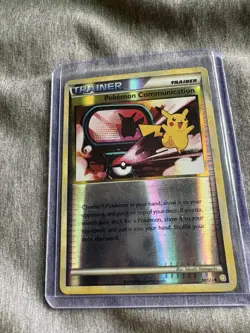 Pokemon Communication 98/123 HeartGold & SoulSilver Reverse Holo Damaged - Image 1