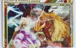 Pokemon Entei & Raikou-Legende komplett ex/near mint Holo Deutsch 90/95 91/95 - Image 2
