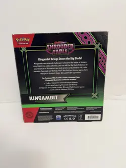 Sealed Pokemon TCG Shrouded Fable Kingambit Illustration Collection - Image 5