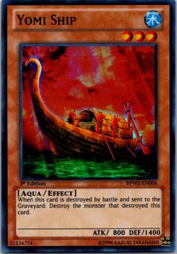 Yomi Ship BPW2-EN006 Yugioh 1st Edition - Image 1