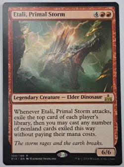 Etali, Primal Storm x1 Rivals of Ixalan Magic the Gathering MTG LP/NM - Image 1