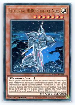 Elemental HERO Spirit of Neos - MP25-EN268 - Ultra Rare - 1st Edition Yugioh - Image 1