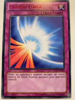 Yugioh Mirror Force DL15-EN018 Rare Red Nm - Image 1