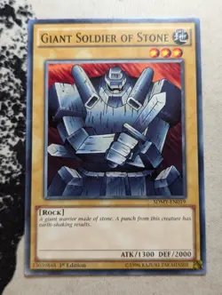 YuGiOh - Giant Soldier of Stone - SDMY-EN019 - Common - 1st Ed - Image 1