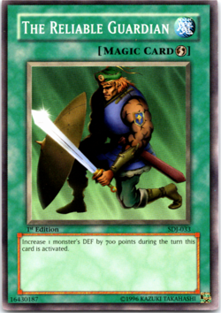 The Reliable Guardian - SDJ-033 - Common 1st Edition Yugioh - Image 1