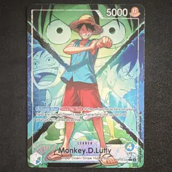 Bandai One Piece TCG Monkey D. Luffy Alt Art Leader OP16-022 English 5000 - Image 1
