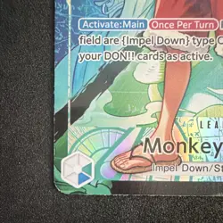 Bandai One Piece TCG Monkey D. Luffy Alt Art Leader OP16-022 English 5000 - Image 3