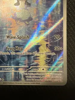 Poliwhirl 176/165 Scarlet Violet-151 Illustration Rare Pokemon TCG Holo Card - Image 4