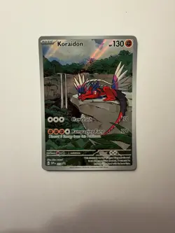 Koraidon 014 Sv: Scarlet & Violet Promo Cards Holo NM - Image 1