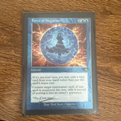 Force of Negation Etched FOIL NM/M Modern Horizons 2 MH2 MTG Magic the Gathering - Image 1