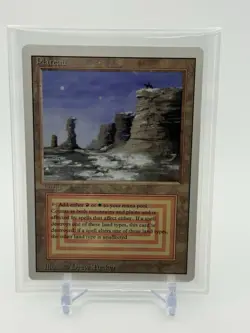 MTG Magic the Gathering Plateau Revised Edition Dual Land - Image 1