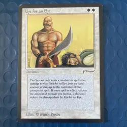Eye for an Eye MTG Arabian Nights Magic: The Gathering LP - Image 1