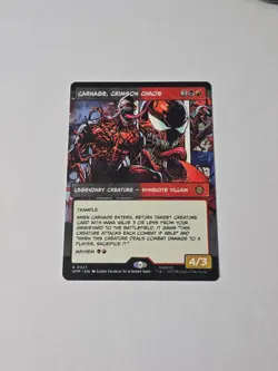 Carnage Crimson Chaos Non-Foil Borderless 0227 Spider-Man Magic the Gathering - Image 1