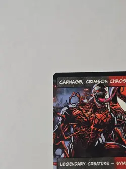 Carnage Crimson Chaos Non-Foil Borderless 0227 Spider-Man Magic the Gathering - Image 2
