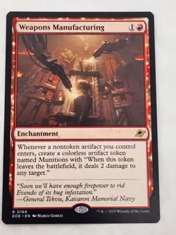 Weapons Manufacturing Edge of Eternities NM #168 Regular MTG - Image 1