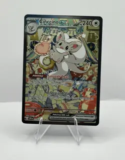 Pokemon Cinccino ex 119/086 Chaos Rising SIR 240 HP - Image 1