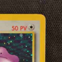 Pokemon TCG Metamorph (Ditto) 3/62 Fossil 2000 Holo RARE Basic 50 HP FRENCH - Image 4